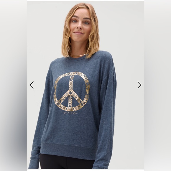 Spiritual Gangster Choose Joy Savasana Sweater- Sz Medium - Picture 1 of 5
